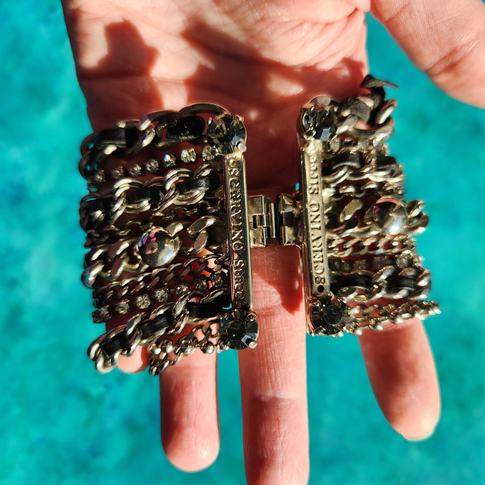 Chic Silver Multi-Strand Bracelet - image 5